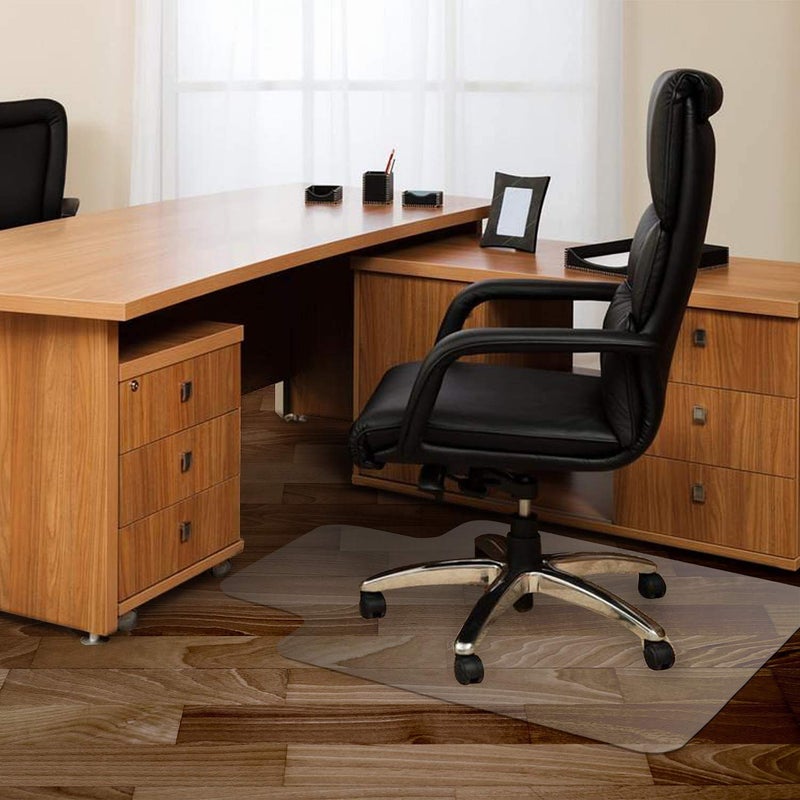 Azadx Office Chair Mat for Hardwood Floor 36 x 48'', Clear Desk Chair Mat for Wood Floor Heavy Duty, Office Mat Plastic Protector for Hard Surface Floors - Image 2